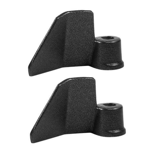 2X Brødbakemaskin Padler Eltkroker, Rustfritt Stål Eltblad for Brødbaking Mac