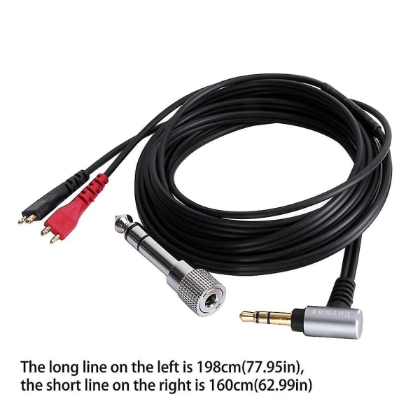 Holdbart gaming headset kabel støjreduktion til Hd25 Hd25-1 Hd25-1 Ii Hd25-c black