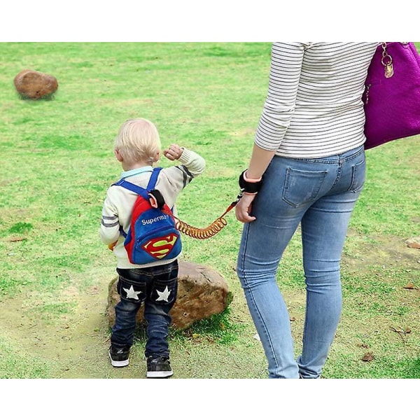 Säkerhetsarmband för barn - Anti-Lost Belt Leash - FÄRG: Orange  YIY