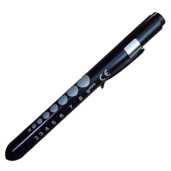 Kannettava kynälamppu kynäpidikkeellä Uudelleenkäytettävä kestävä kynälamppu lääkäreille Rose Gold Light