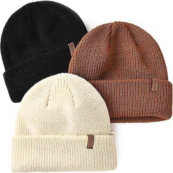 Toddler Beanie Baby Pojkar Flickor Beanies Barn Vintermössor Barn Stickade Varma Mössor