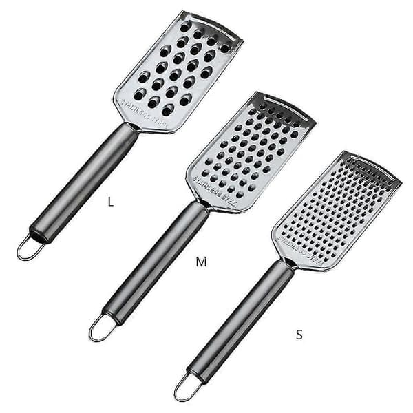 Rostfritt Stål Ost- och Potatisrivare Multifunktionell Citronzest Kitchen Tools