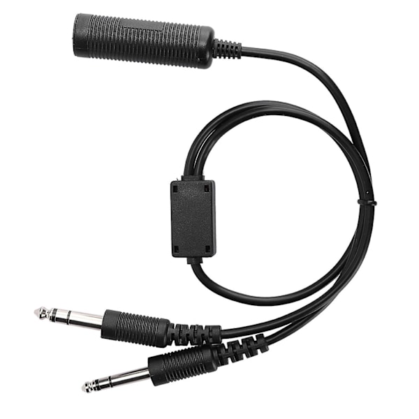 Helikopterhodetelefonadapterkabel for generell luftfart U 174