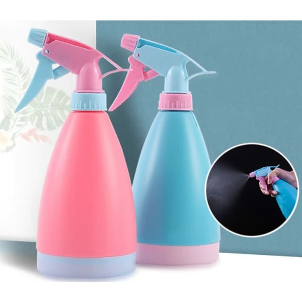2 delar 500ML tomma sprayflaskor, plastsprayflaskor, tom sprayflaska, påfyllningsbar pumpmister