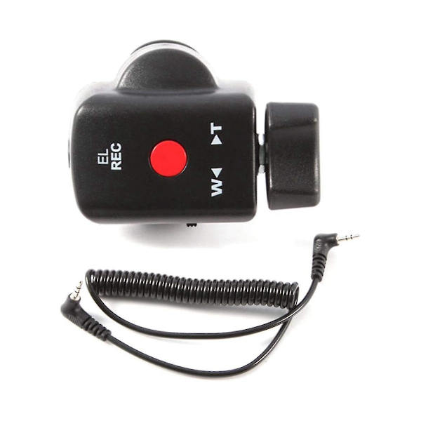 Zoom Control DSLR Camcorder Fjernbetjening Kamera Controller, 2,5 mm Jack Kabel til LANC Fjernbetjening Zoom