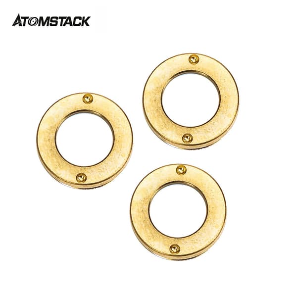Atomstack Laser Graveringsmaskin Vinduslinse 10W Laser Graveringsmaskin Erstatningslinse 3STK for A10/S10/X
