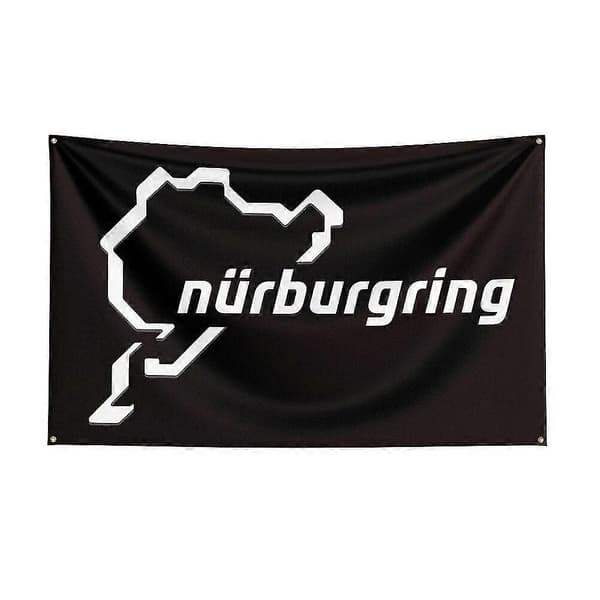 3x5 FT Nurburgring Polyester Tryckt Bildelar Banner för Dekoration GR84