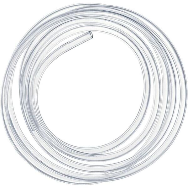2 meter transparent flexibel PVC-slang, 16 × 20 mm flexibel tryckslang