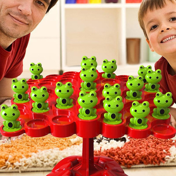 1 set Balance Tree Leksaker Förälder-barn Multiplayer Battle Pass-spel Tecknade brädspel Balansleksak för inomhus