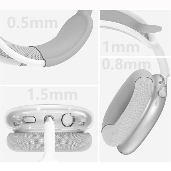 Glitrende etui til AirPods Max
