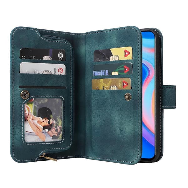 Plånboksfodral med dragkedja för Huawei P Smart Z