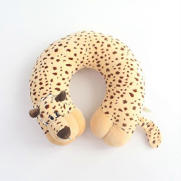 Leopardikuvioinen matkatyyny