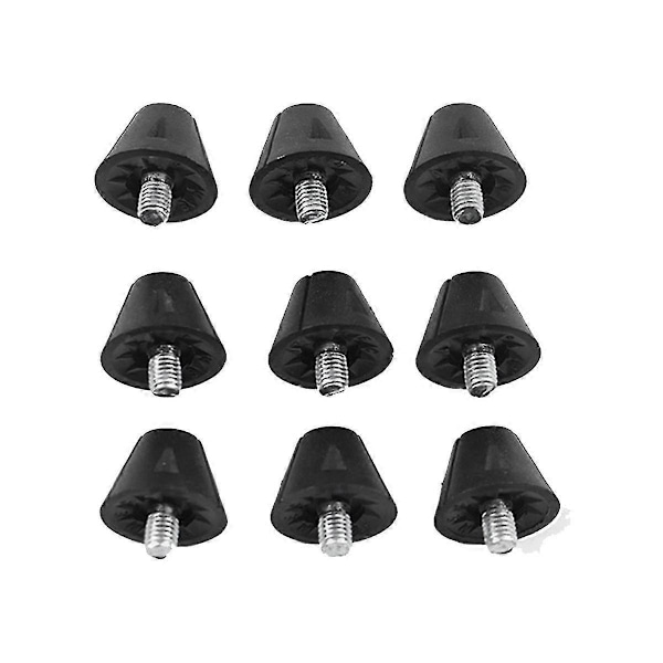 25 stk. fodboldsko udskiftningspigge 13 mm fodboldsko knopper pigge til 5 mm gevind løbesko 12