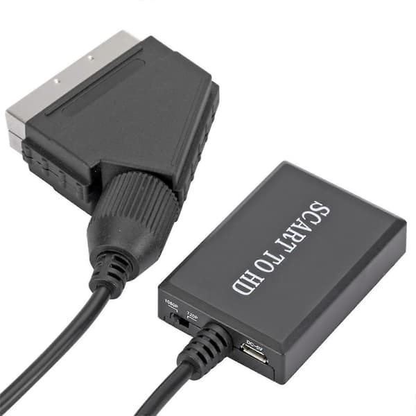 HDMI - SCART -kaapeli HDMI - SCART -sovitin HDMI - SCART -muunnin videoadapteri