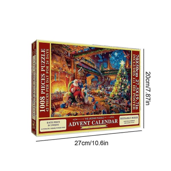 Adventskalender 2023 Julepuslespill