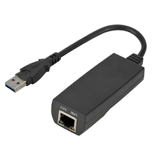 USB 3.0 till Gigabit LAN-kort USB Ethernet-adapter 1000 Mbps Nätverkskort för Android TV Laptop Deskto