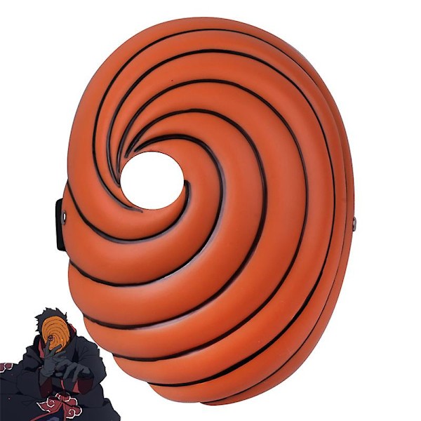 Obito Uchiha Naruto Akatsuki Tobi Obito Mask Halloween Party Cosplay Mask Fancy Dress Up Costume Props