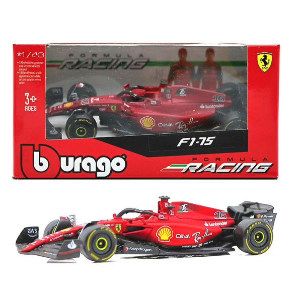 2024 F1 Bil Ferrari F1 75 Racing #16 Leclerc #55 Hälsa 2024-F1-75 no.16