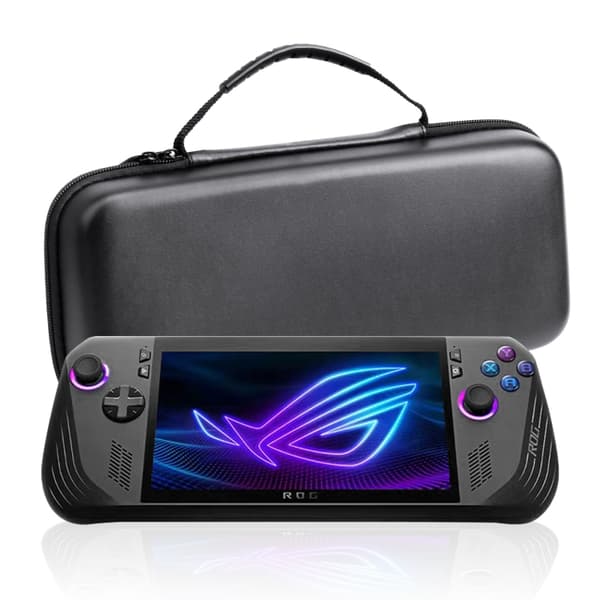 Opbevaringsetui til ASUS ROG Ally X med ekstra rum - Sort