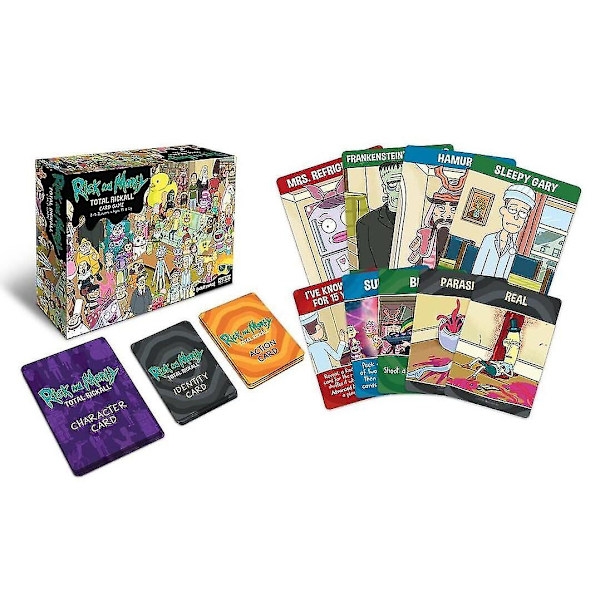 Aespa-julfest Rick And Morty Full English Rick And Morty Cross Friends Party Game Cards Thsin