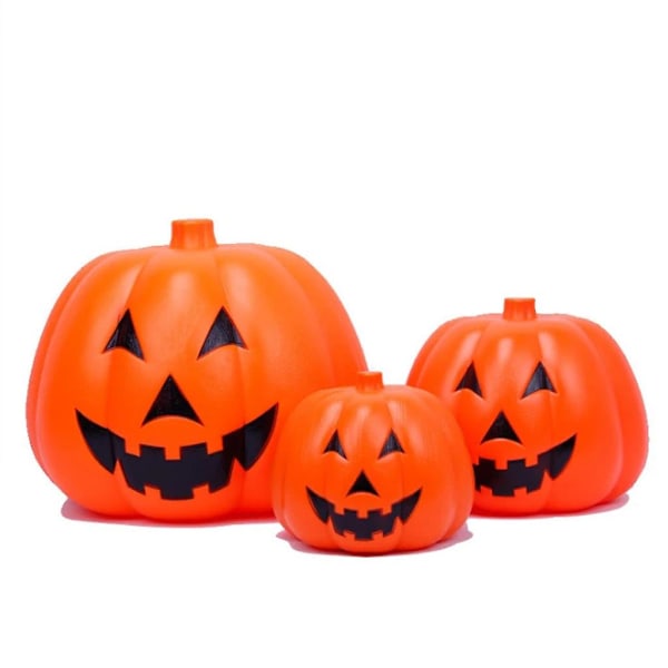 Halloween-koristeet Halloween-ääniaktivoidut kosketusherkät hehkuvat lyhdyt Halloween-valo
