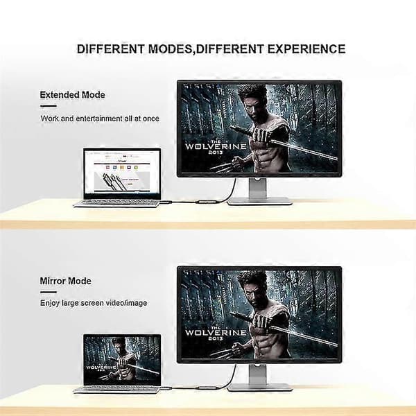 Qgeem Hdmi - Mini Dp -muunninsovitinkaapeli Uhd 4k@30hz