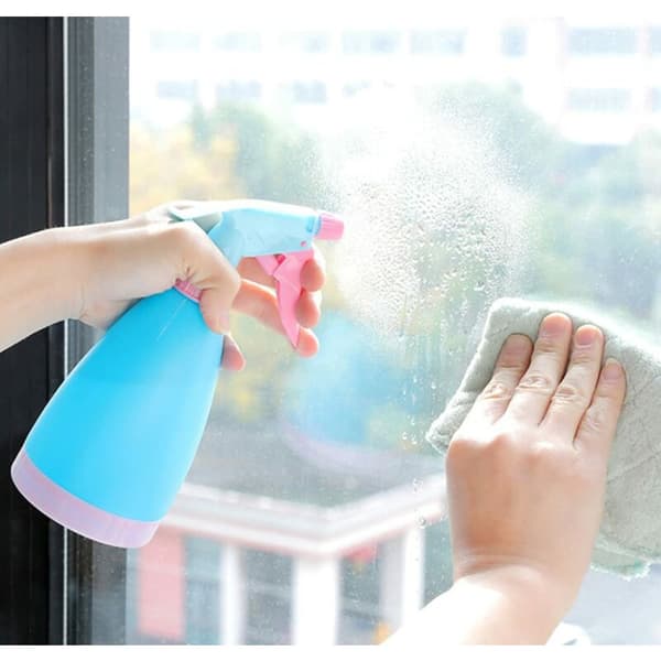 2 delar 500ML tomma sprayflaskor, plastsprayflaskor, tom sprayflaska, påfyllningsbar pumpmister