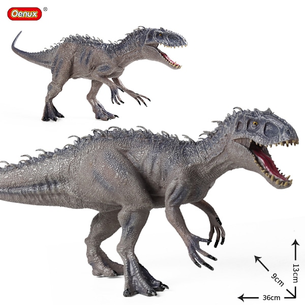 Stor størrelse Jurassic Indominus Rex Simulation Dinosaur Model Legetøj Pvc Actionfigur