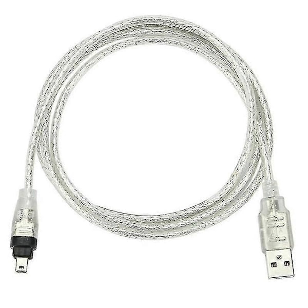 USB Hann til Firewire IEEE 1394 4-Pin Ilink Adapterkabel 1394 Kabel For Sony