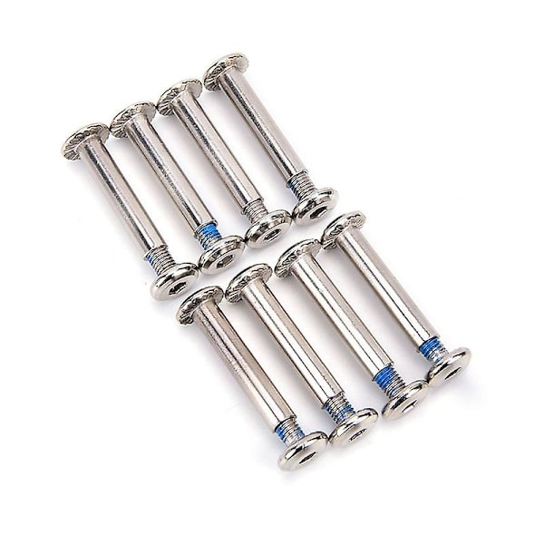 8x/set Inline Roller Axles Blades Screws Skate Wheel Bolts For Skate Shoes Shytmv