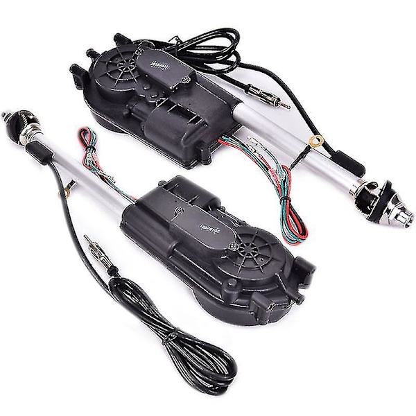 Universal bilradioantenn med automatisk mast, elektrisk antenne