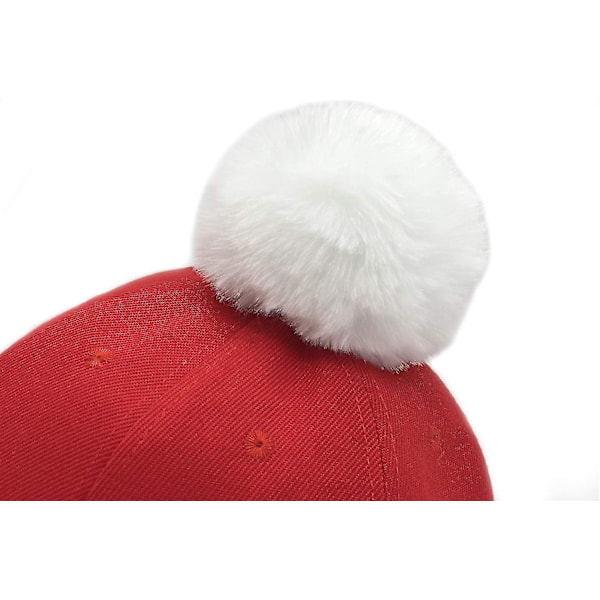 Jule-Santa Baseball Caps! Morsom Julehatt Justerbar Santadrakt for Voksne Barn Menn Kvinner KFC Catering Kokk