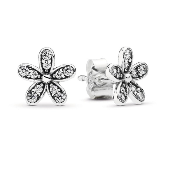 Pandora Sparkling Daisy Flower Stud Earrings #1