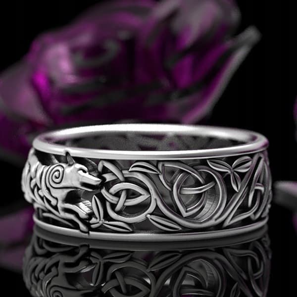 Viking SIGNETRING NORDISK VARGRUNA 148