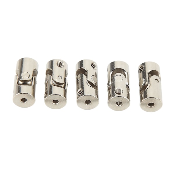 5 stk. 2 mm universalledd akselkobling 2 seksjons universalledd koblingskontakt for RC bilbåt