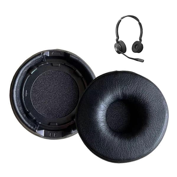 1 par svampeøreputer for Jabra Engage 55/65/75 headsetpute