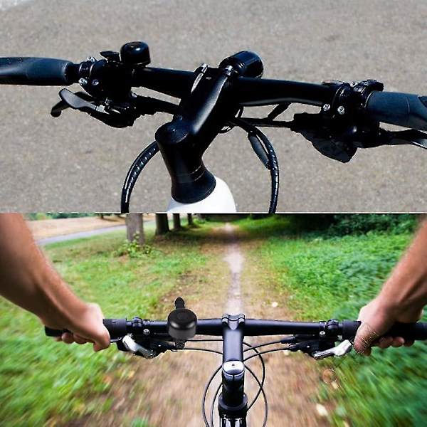 2 kpl polkupyörän kelloa, polkupyörän varoitukset polkupyörän kello musta kello lapsille aikuisille