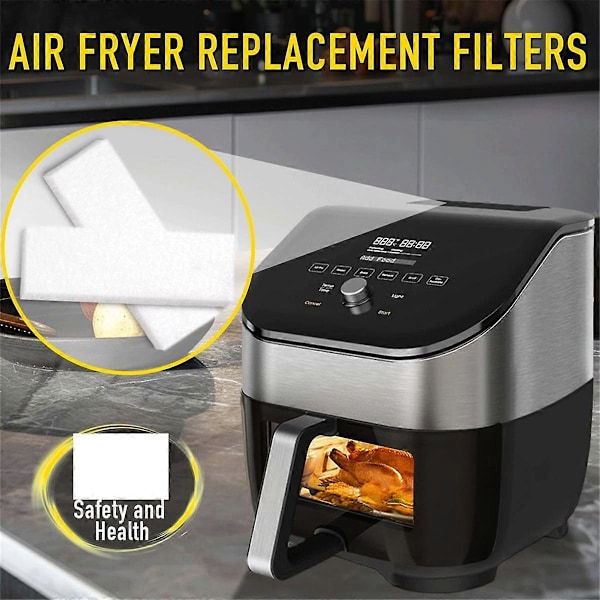 12 stk. luftfrityrkokerfiltre, for Instant Vortex Plus 6 Quart luftfrityrkoker