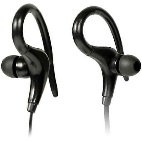 Bluetooth-hörlurar med 3 timmars speltid Bluetooth 4.2 HD Stereo Bassisolering Svart One Size