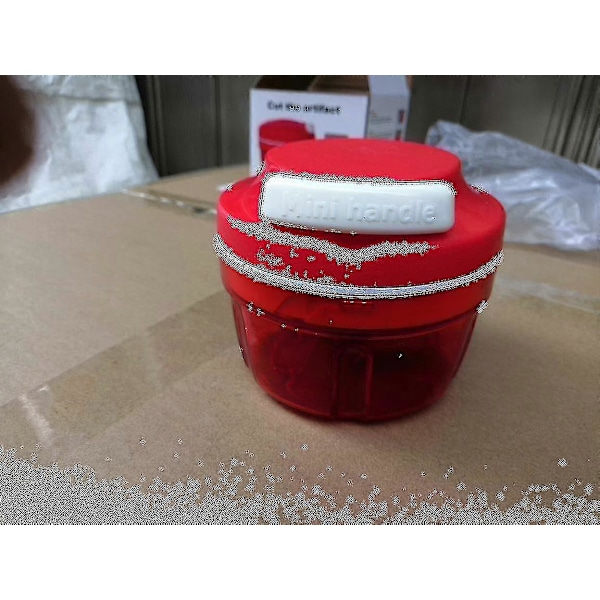 Tupperware Chef Turbo-Chef Punainen D158 Sipulihakkuri Speedy Boy Sipulileikkuri 27357 Ilmainen Toimitus