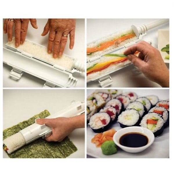 Sushi Roll Roller / Værktøj til Sushi Hvid