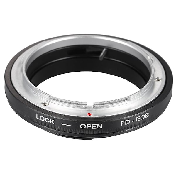 FD-EOS Adapterring Objektivfäste för Canon FD-objektiv för att passa EOS-fästeobjektiv