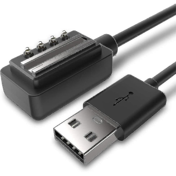 Lader kompatibel med Suunto 9, D5, Spartan Ultra Hr, Spartan Sport Wrist Hr, Eon Core - Magnetisk USB-ladekabel 100 cm
