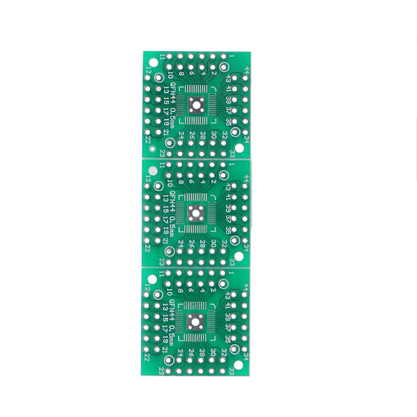 30 st PCB-kort Kit SMD till DIP Adapter Konverterare FQFP32-100 QFN48 SOP8 16 24 28