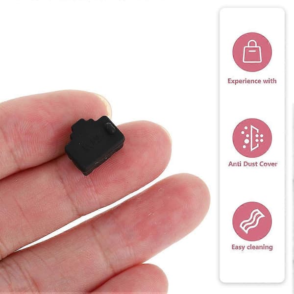 50kpl Pölysuoja Rj45 Pölysuojus Ethernet-portin Suoja Pc Ethernet Pölysuoja