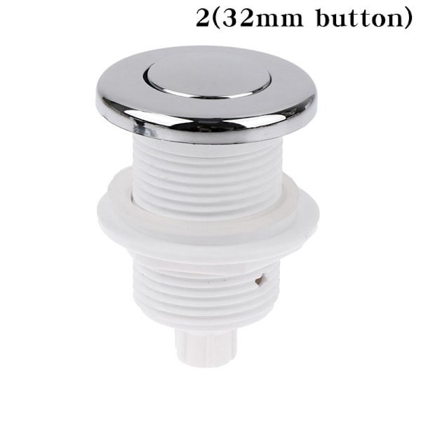 28/32/34 mm pneumatic switch On Off Push button for bathtub