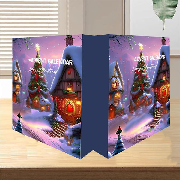 Julkalender med tomtar 2024, julkalender 2024, 24-dagars julkalender med samlarobjekt tomtenissar
