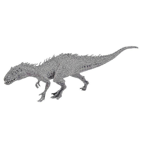 Stor størrelse Jurassic Indominus Rex Simulation Dinosaur Model Legetøj Pvc Actionfigur