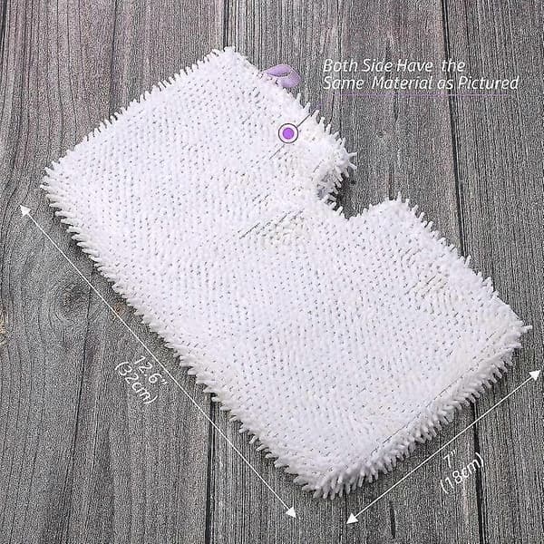 Barsinfi 4-pak S3500 Mikrofiber Moppepuder til Shark Dampmopper S2901 S3501 12