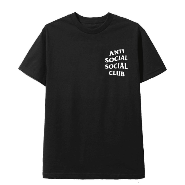 Anti Social Club T-paita, musta S